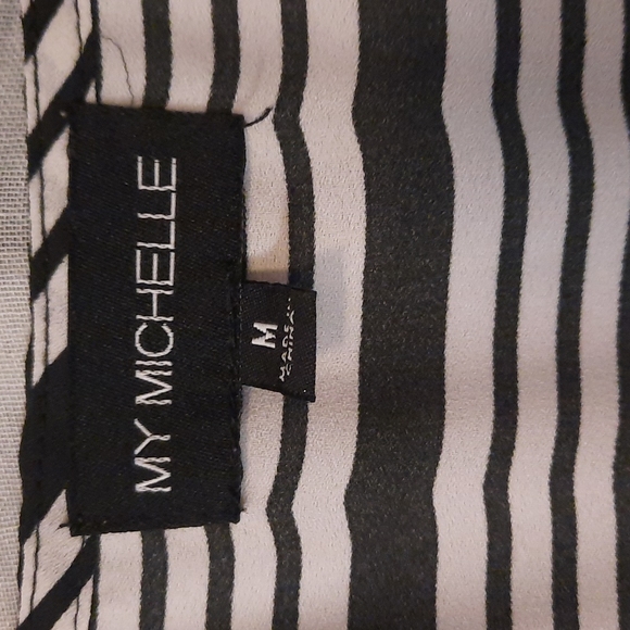 White w/black stripes - Picture 3 of 3